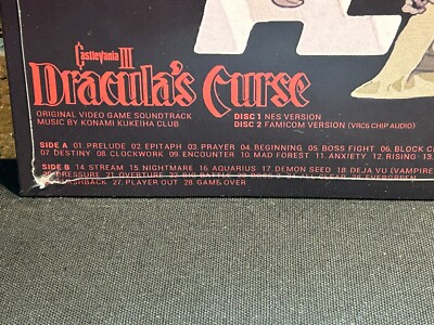 CASTLEVANIA 3 DRACULA'S CURSE - Soundtrack, 2LP ECO COLOR VINYL