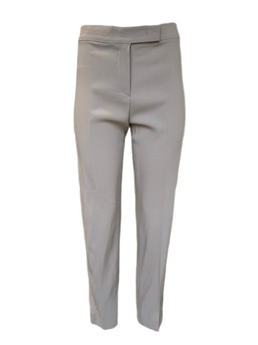 Max Mara Pure New Wool Tailored Career Pants Gray Size 8 | eBay display picture 1