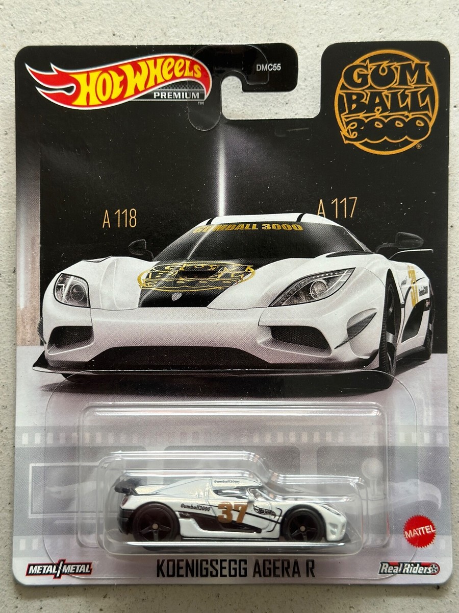 2020 Hot Wheels Premium Gumball 3000 KOENIGSEGG AGERA R Car Culture Real  Riders