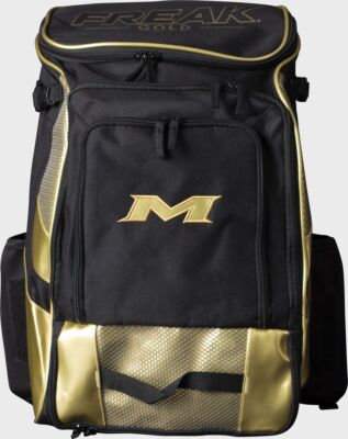 New Miken Freak baseball gold backpack MKMK7X-BP softball slowpitch  equipment