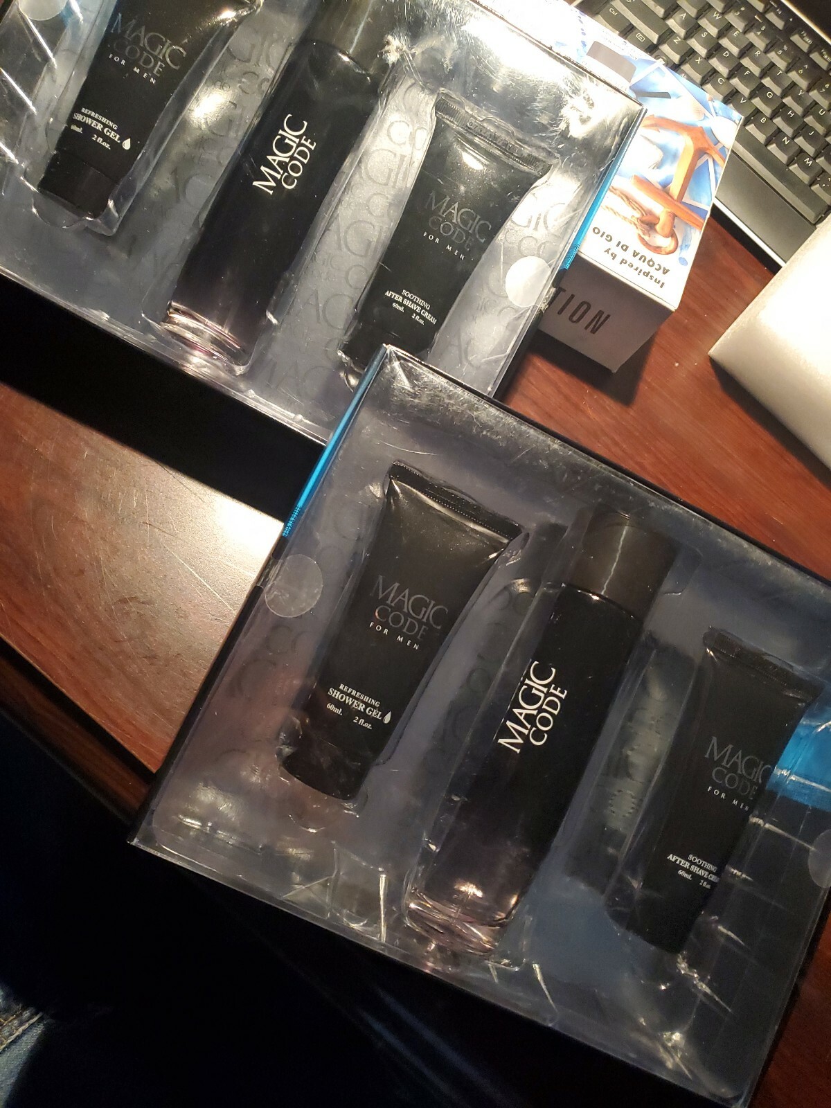 man codes shower gel