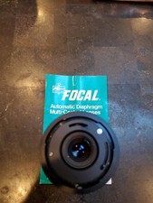 Focal MC Auto Zoom 1:4.5 f 80-200mm 8124562 Lens and original instructions 