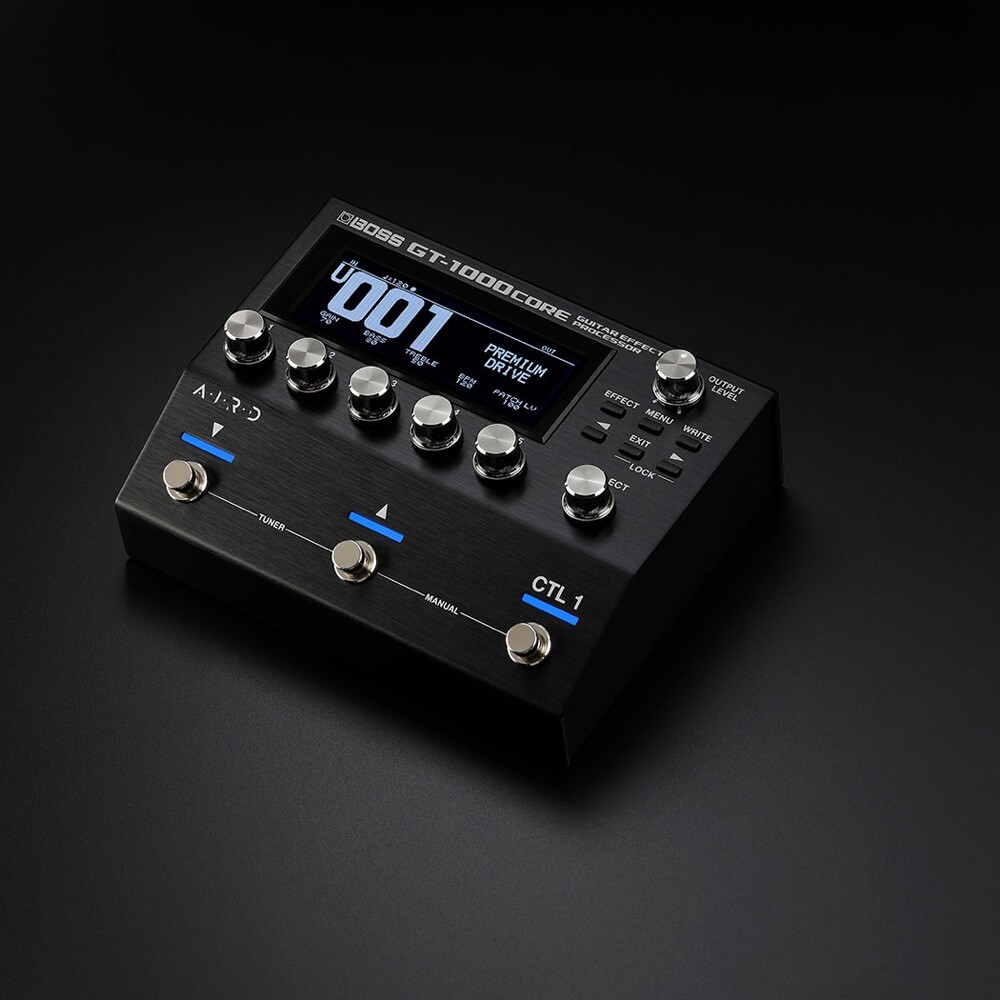BOSS ( ボス ) GT-1000 CORE Guitar Effects BOSS GT-1000CORE Multi-Effects Processor Black | Guitar Center