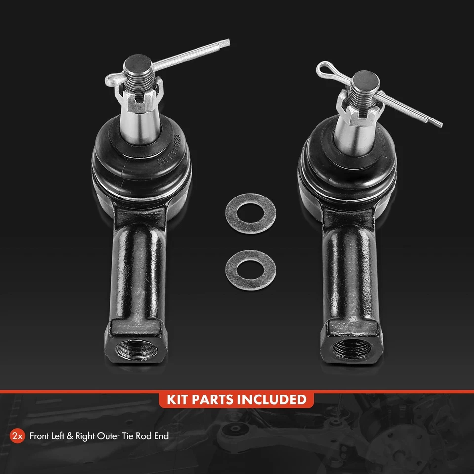 Extremo de varilla de amarre de 2 piezas para Pontiac GTO 2004-2006 lado exterior del conductor y del pasajero delantero Foto 2 de 4