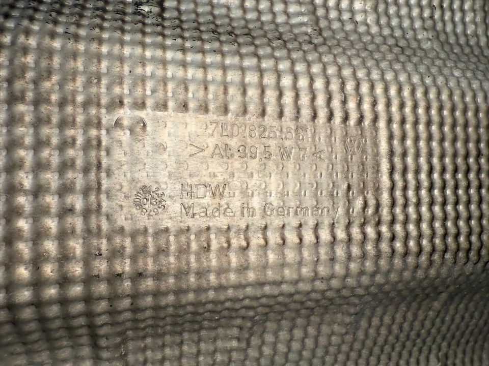 Protector térmico original Volkswagen Porsche Cayenne 7L0-825-681-B Foto 2 de 4