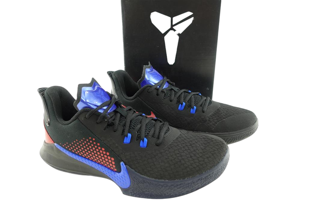 Nike NICE Kobe Bryant Mamba Fury Black Racer Blue Mens 8.5 Shoes