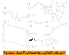 GM OEM 19-23 Acadia Cooling Radiator Components-Temp Sensor 55497116