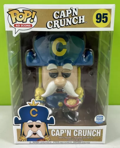 Figura Jumbo CAPTAIN CRUNCH 95 Edición Limitada🔸 Funko Pop 10 pulgadas 🔹NUEVA🔹