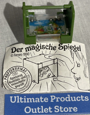 Crocodile Puzzle Kinder Egg Toy Surprise Original German 1990's Ferrero
