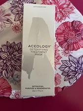 Aceology Detoxifying Treatment Mask 65 ml. New In Box  Full-sized  MSRP: $69