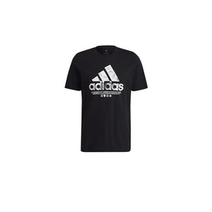 T-shirt Universal Men Adidas Recycled Cotton Logo Graphic Tee GL3707 Black  | eBay
