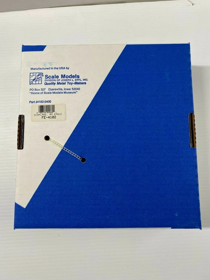 American eagle airplane 1:32 scale red/blue diecast plane - Image 3 of 3