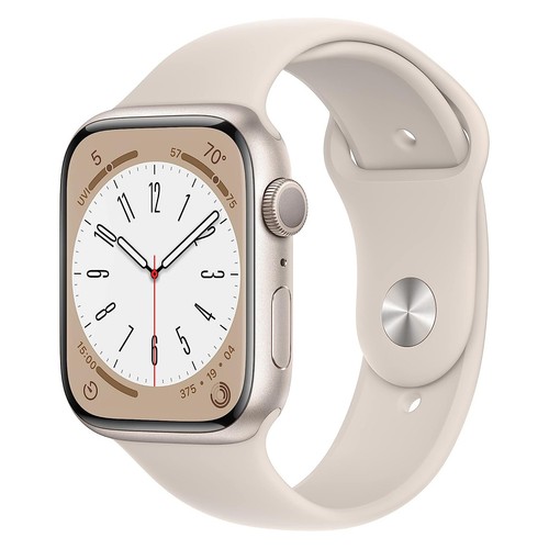 Apple Watch Series 8 Aluminum 41mm - GPS - Polarstern - Hervorragend