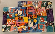 Vintage Springbok Jigsaw Puzzle Billboard by Grace Hartigan 1970 1 Pc Missing