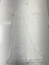 Shein Curve White Back Zip Layered Spaghetti Strap Dress Womens Size 3XL