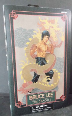 Bruce Lee - The Dragon - DIAMOND SELECT Sammlerfigur VHS Packaging NEU OVP*****