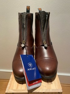 brown paddock boots