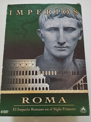 Imperios Roma Imperio Romano en el Siglo Primero 4 x DVD Español Ingles Region 2