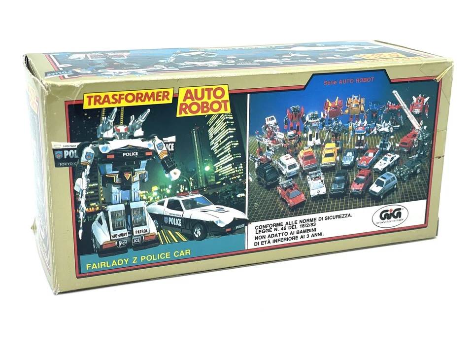 Takara Diaclone Police Car Fairlady Z Car Robot No.13 Real Robo 1980  # CQ - Image 4 of 4