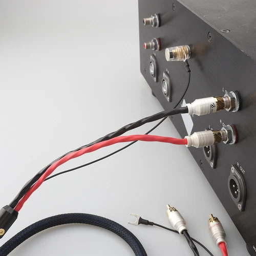 4-adriges abgeschirmtes Hi-Fi-Audiokabel 2 Cinch 2 Cinch-Phono-Tonarmkabel - Bild 4 von 9
