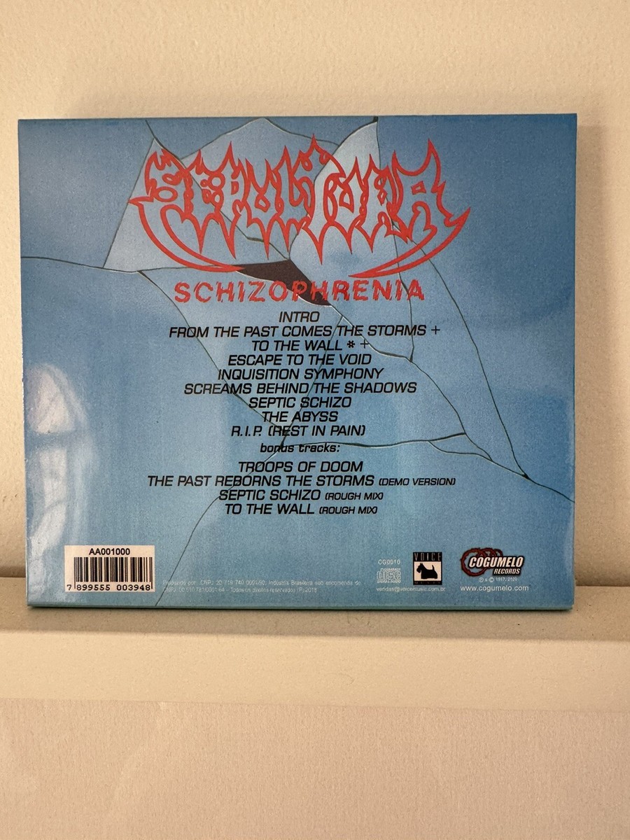 セパルトゥラ　エクスパンデッドエディション SEPULTURA SCHIZOPHENIA CD WITH SPLIPCOVER SEALED THE SEPULTURA