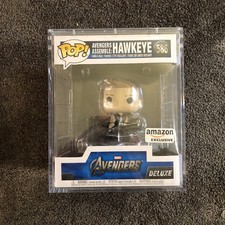 Funko Pop! Deluxe: Marvel - Avengers Assemble: Hawkeye - Amazon (Exclusivo) #586