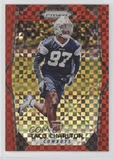 2017 Panini Prizm Rookies Red Power Prizm 17/49 Taco Charlton #206 0c3