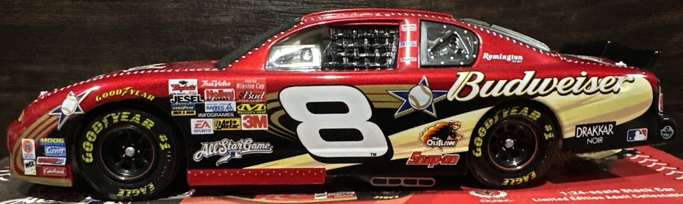 Miniature NASCAR 1:24 Action - Dale Earnhardt Jr #8 Budweiser 2002 - Chevrolet Platine 1/624