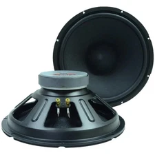 Quake 15" Subwoofer Driver Pair Steel Frame 8 Ohm Audio Speaker