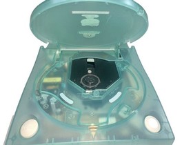 Sega Dreamcast DC Console HELLO KITTY Ver Clear Blue HKT-3000 with Box