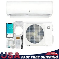 11500 BTU Mini Split Air Conditioner AC with Heat Pump 17 SEER2 Ductless AC Unit