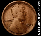 1913-S Lincoln Wheat Cent - Semi Key  Better Date  No Reserve #J4240