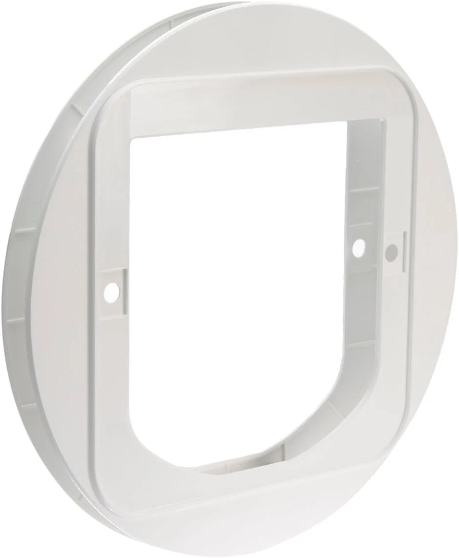 SureFlap Microchip Cat Flap Mounting Adaptor 1 Count (Pack of 1), White