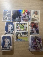 Jazz Chisholm Jr Lot 58 Cards - Marlins Star MLB Huge Lot, Inserts, Base, +