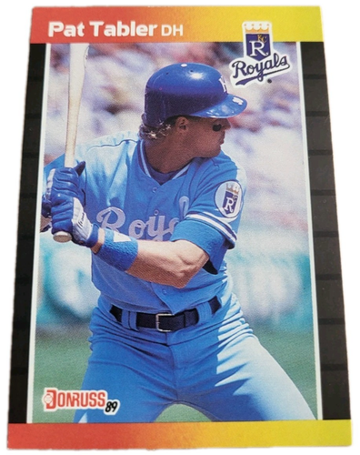 1989 Donruss Pat Tabler Kansas City Royals #326 MLB Baseball Card (O8 ...