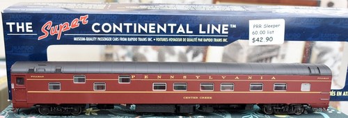 HO-RAPIDO 101111 PRR Pennsylvania Railroad Deluxe Sleeper Center Creek 8363 EX | Zustand: Used
