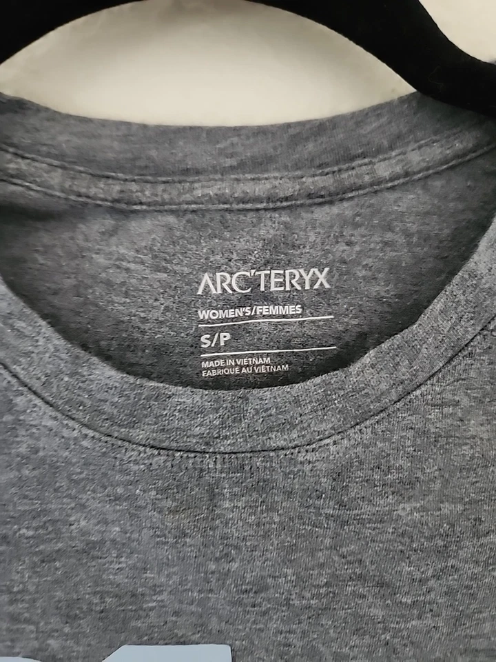 Mujer Arc'teryx Boulderscape Manga Corta Gris Talla M Foto 3 de 4