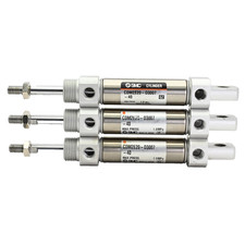 Lot of 3x SMC CDM2E20-D3007-40 Cylinder 1.0MPa, 20mm Bore,40mm Stroke CDM2E20-40