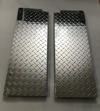 9” Motorcycle Steel Ramps For Harbor Freight Style Tables W/Side Extensions