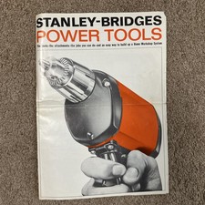 Vintage Stanley Bridges Power Tool Catslogue 1970s