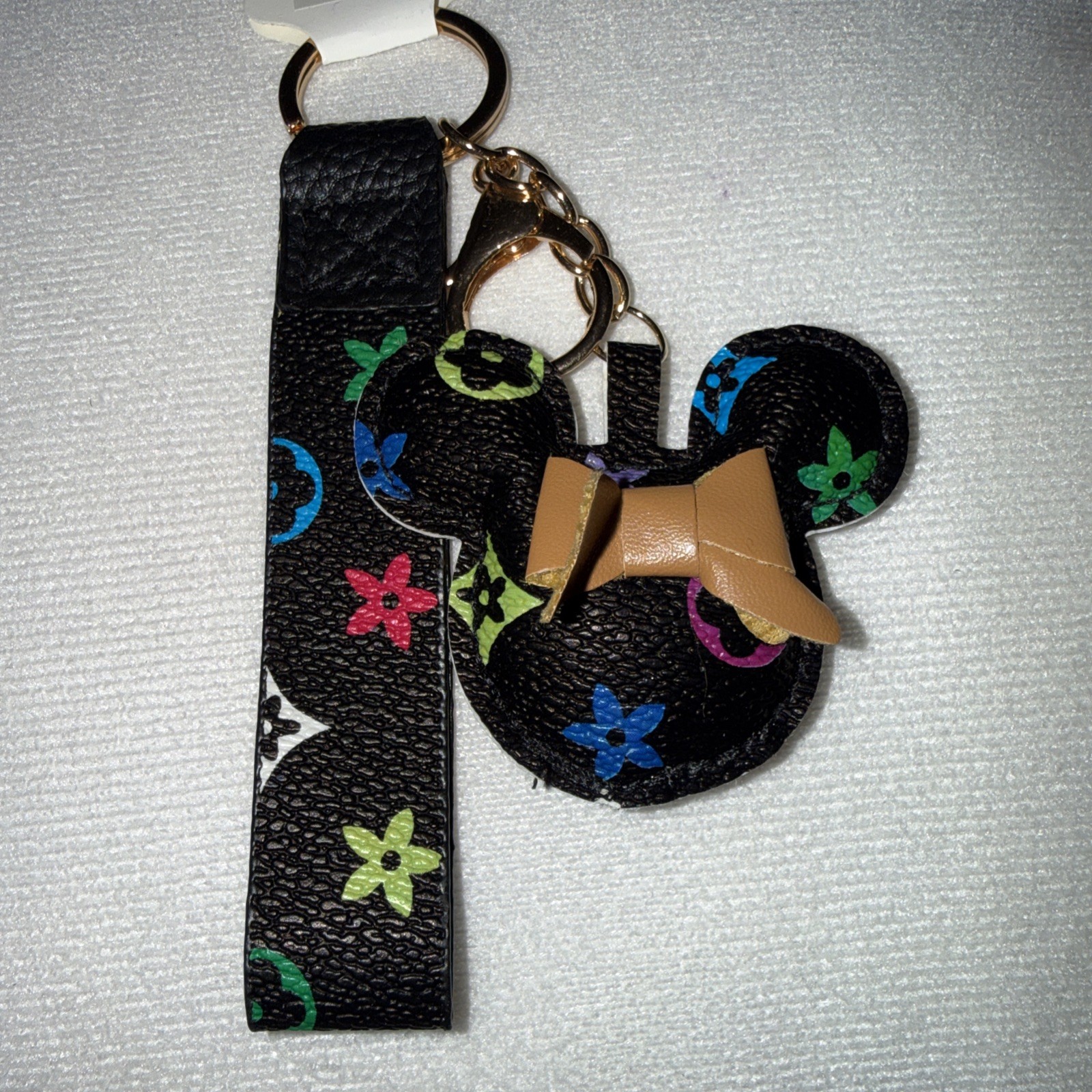 Charm portachiavi Minnie Mouse multicolore foto 3