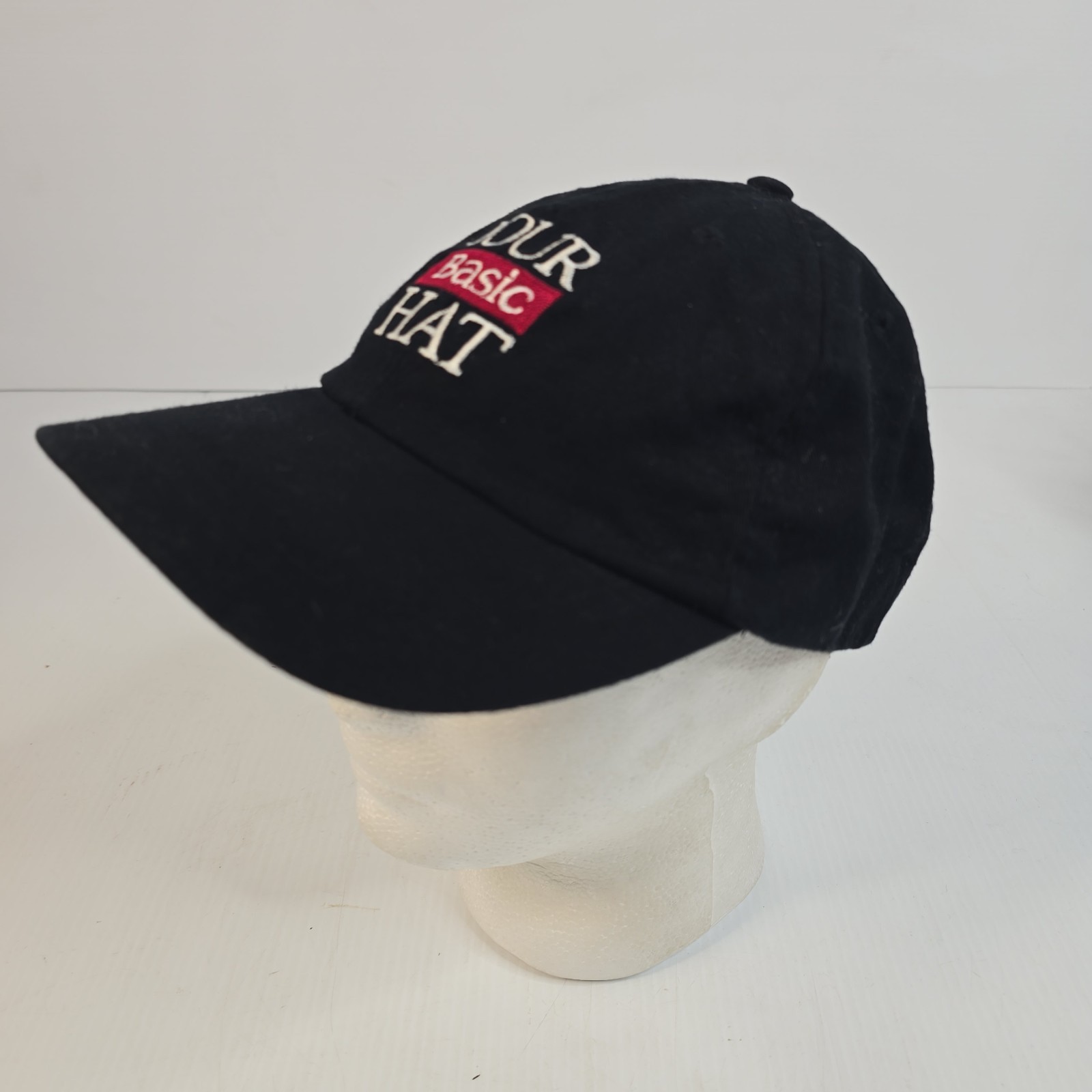 Your Basic Hat Black Unstructured Snapback Mens B… - image 4