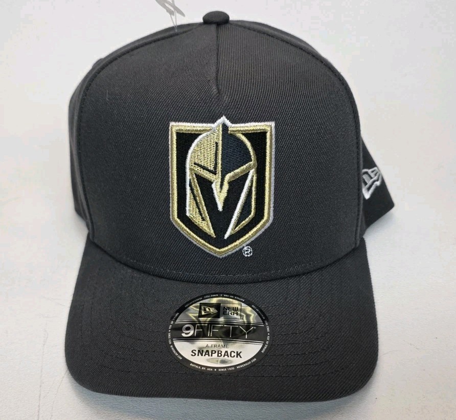 New Era Vegas Golden Knights 9FIFTY Snapback Black Hat NEW