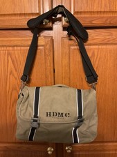 Messenger Laptop Bag Green/Black Adjustable Strap