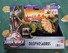 New Mattel Jurassic World Legacy Collection DILOPHOSAURUS Frill Moves!