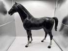 VTG LOUIS  MARX JOHNNY WEST  Black Thunderbolt Horse - No Accessories 13.5” Tall