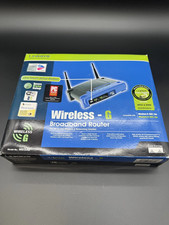 Linksys WRT54G Wireless-G Broadband Router 2.4GHz 54Mbps w/ Original Box Power