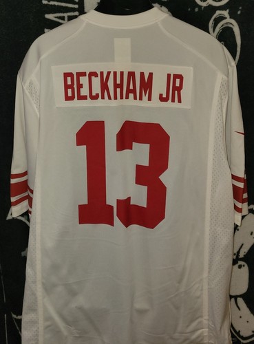 Nike On Field-New York Giants #13 Odell Beckham Jr.-Red/White-Size 2XL - Picture 2 of 4