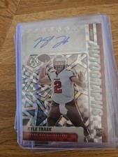 2021 Panini Mosaic Kyle Trask Rookie Silver MOJO Prizm AUTOGRAPH Buccaneers RC
