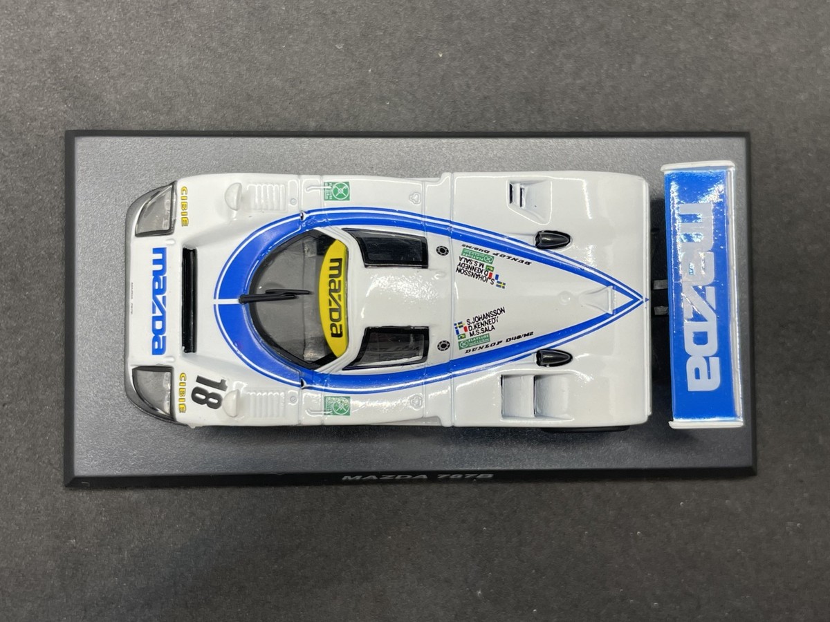 Kyosho 1/64 Mazda collection 787B white/blue #18 Diecast car model